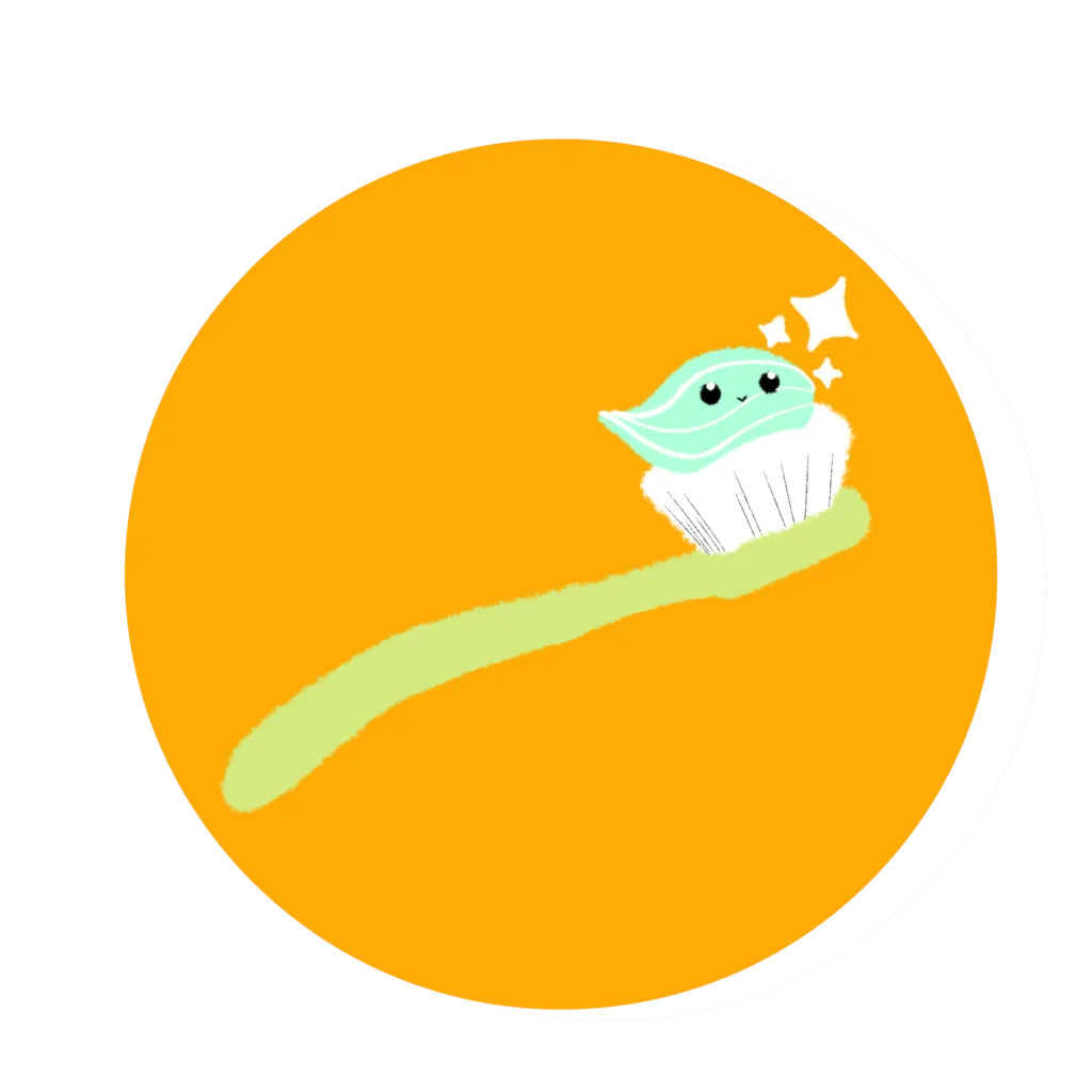 Brushing teeth is super important to tooth health