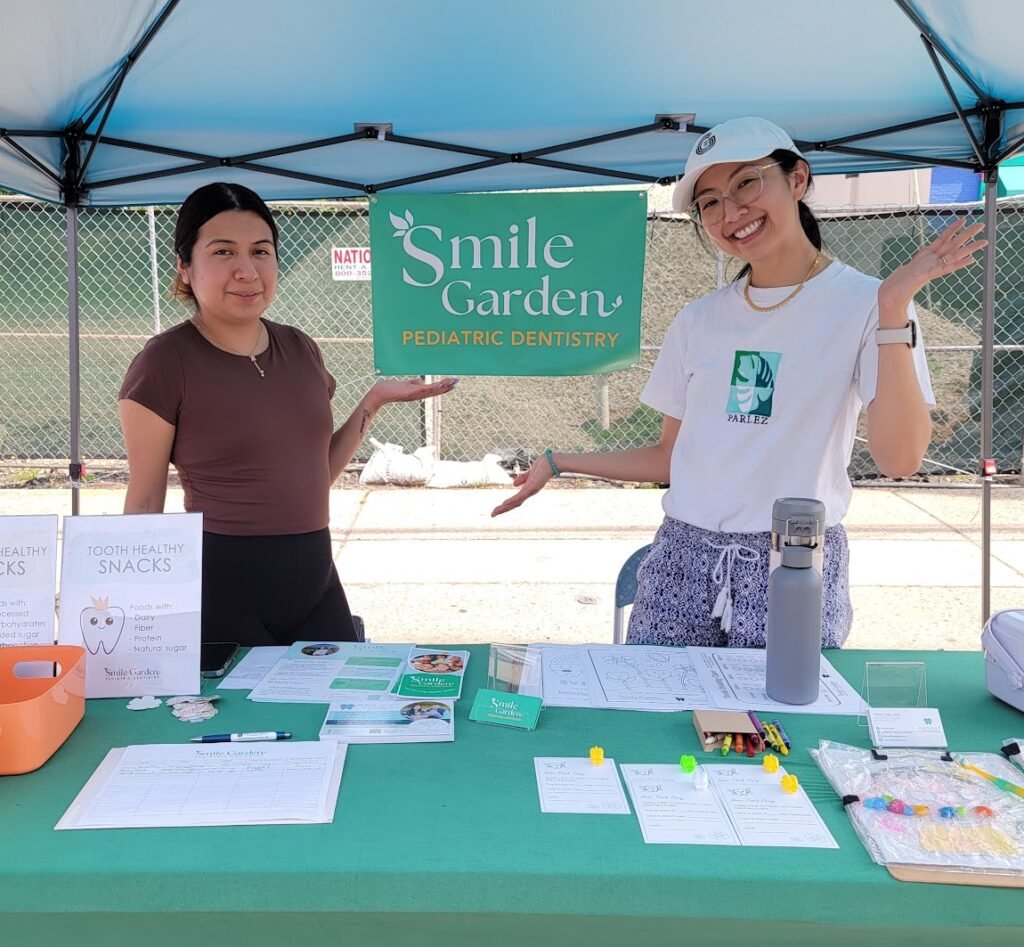 Dr Lisa and Bethany at a Street Fair